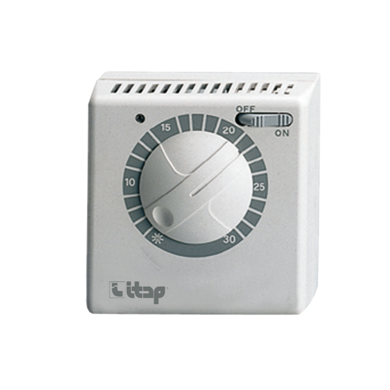Termostato ambiente ITAP con interruttore ON/OFF
