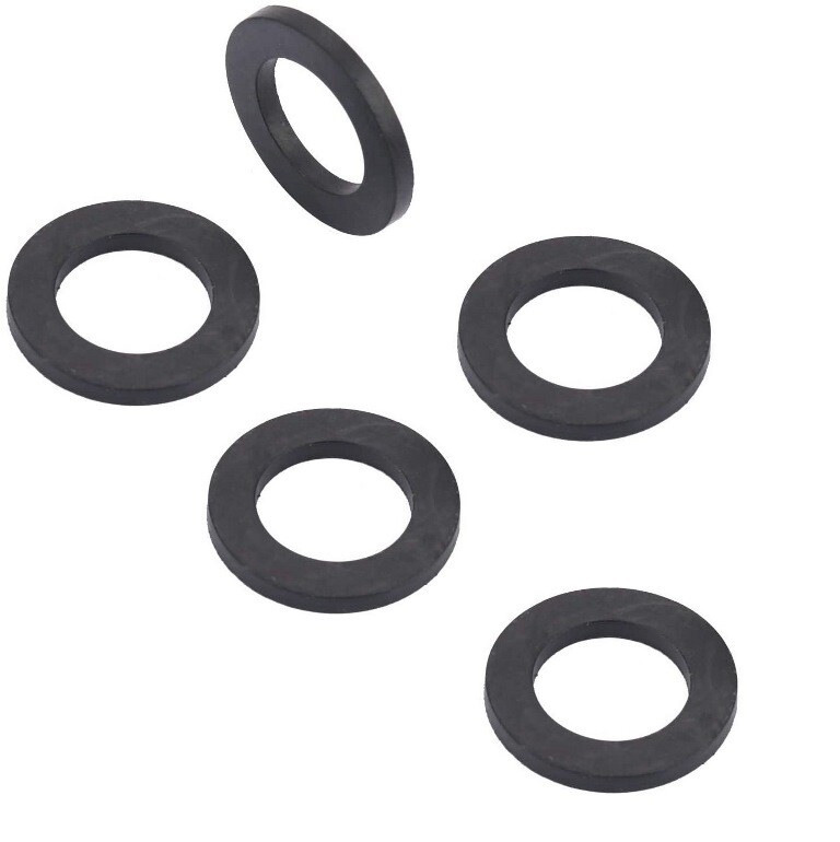 Guarnizioni in gomma piatte 1/2" x 3mm