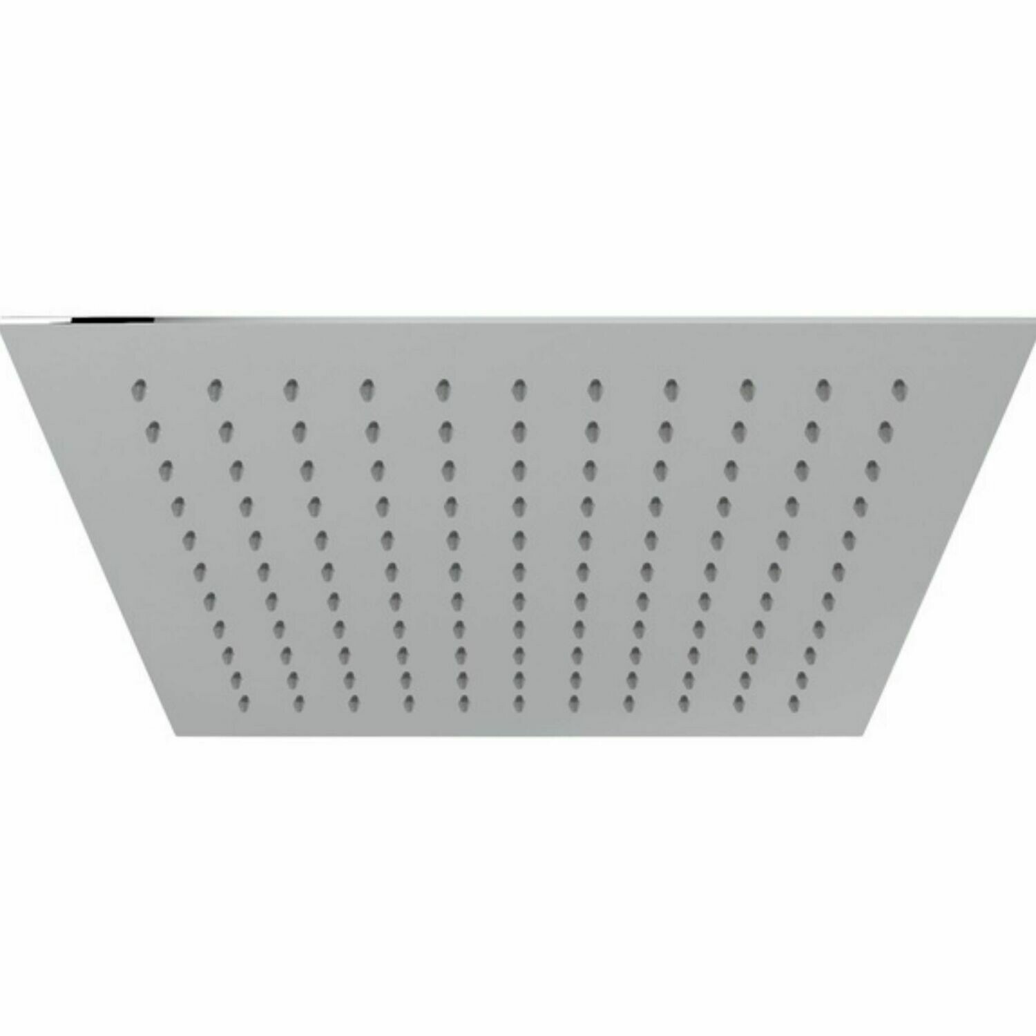 Soffione Doccia quadro anticalcare in ottone 300x300mm