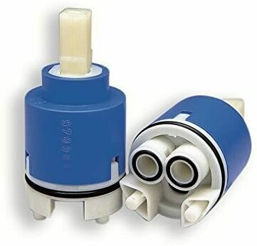 Cartuccia di ricambio per miscelatori alta  2 piedini K40  "Kerox"  diametro 40 mm