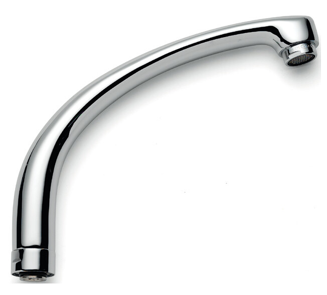 Canna  per rubinetto Lavello cucina e Lavabo (bocca alta) Calotta 3/4“ con Aeratore Anticalcare M24x1