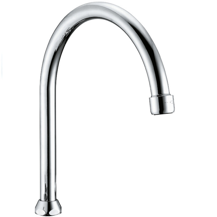 Canna Rubinetto Lavello Cucina (bocca alta) Calotta 3/4“ con Aeratore Anticalcare M22x1