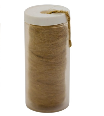 Canapa idraulica pettinata in dispenser da (40gr) per raccordi, idraulici e gas