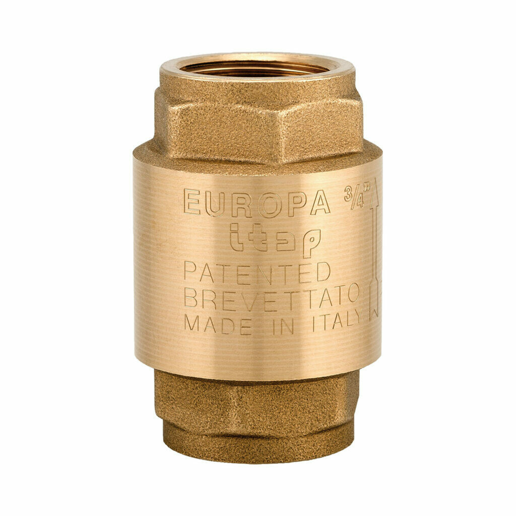Valvola di ritegno 1/2" in ottone
