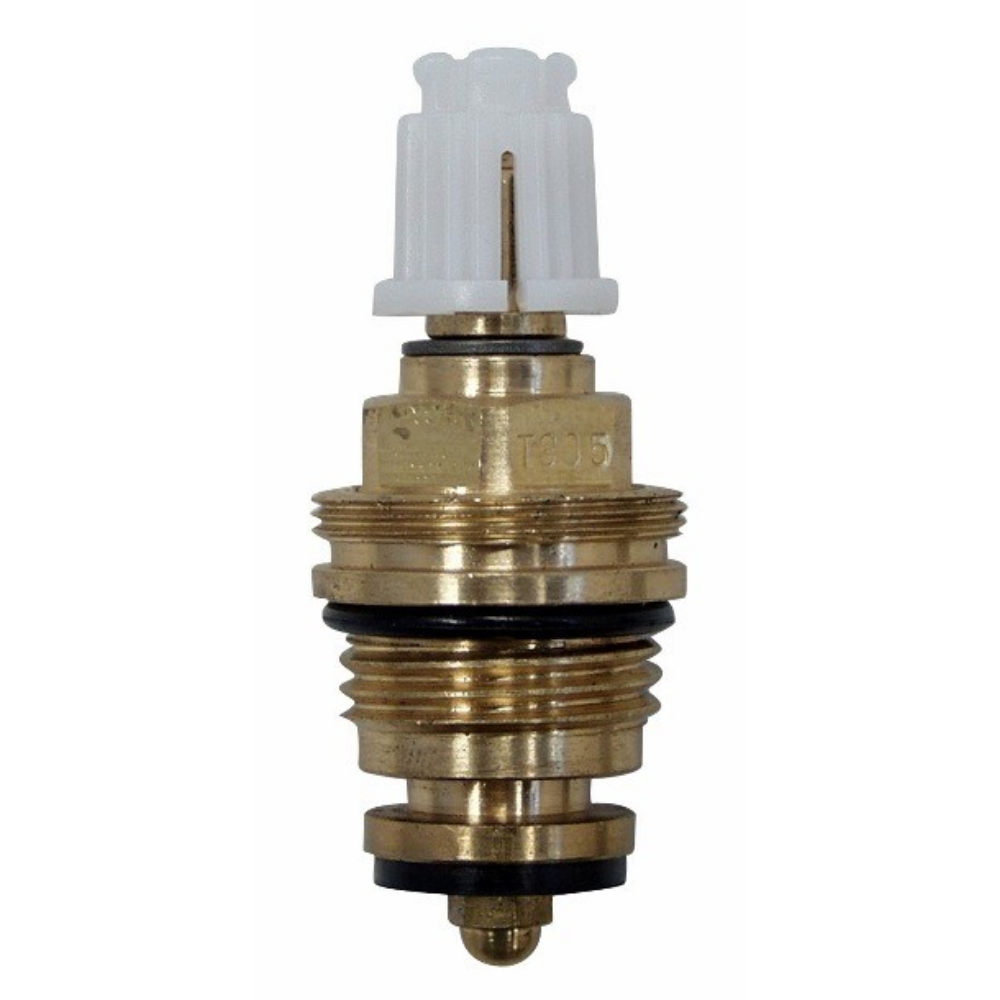 Vitone meccanico di ricambio 3/8”  universale per rubinetto Monoforo o Gruppo Parete, con manopola