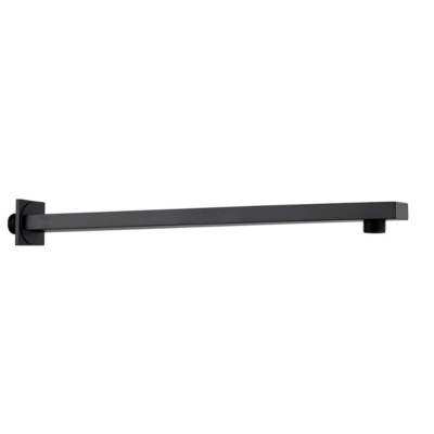 Braccio doccia per soffione in ottone 400mm rettangolare ultrasottile nero opaco Braccio doccia per soffione in ottone 400mm rettangolare ultrasottile nero opaco