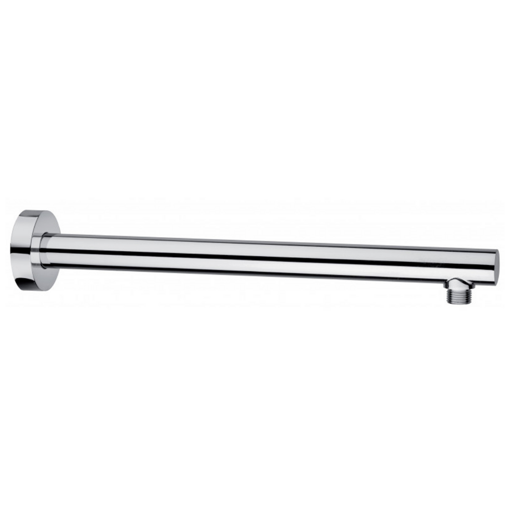 Braccio doccia per soffione tondo 40 cm ottone cromato