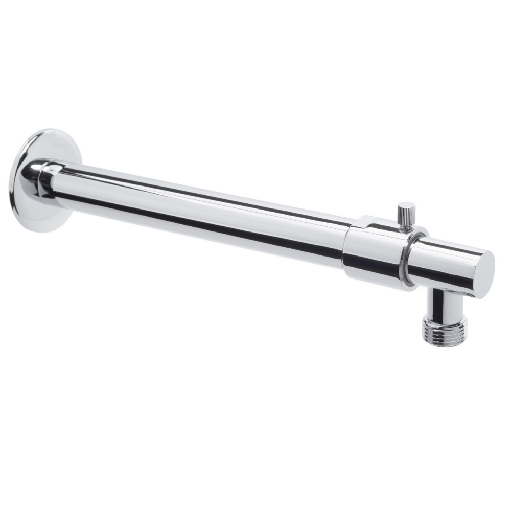 Braccio doccia per soffione telescopico  25-40 cm ottone cromato