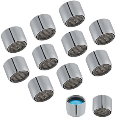 Aeratore universale per rubinetto cucina NEOPERL, filetto femmina M22X1 PERLATOR HONEYCOMB anticalcare 13,5  lit/min. Conf. 10pz