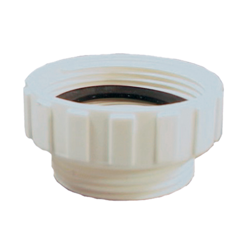 Riduzione per sifoni di scarico contraria adattatore in Polipropilene riduttore sifone 1 Riduzione per sifoni di scarico contraria adattatore in Polipropilene riduttore sifone 1" 1/4 M x 1 " 1/2 F bianca