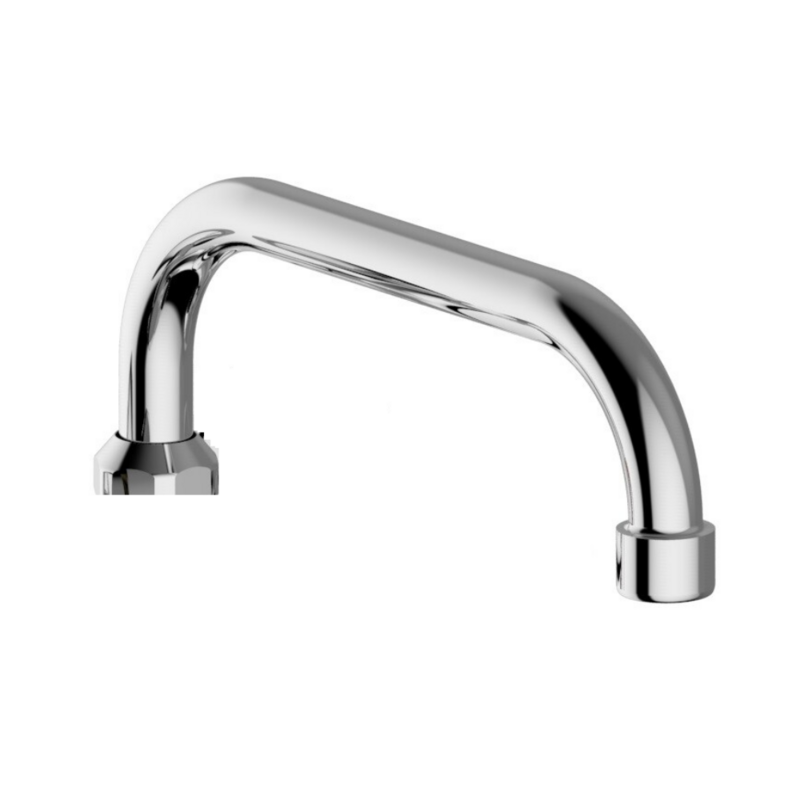 Canna Universale di ricambio gruppo rubinetto a U cm 20 - Ghiera 3/4, girevole con Aeratore anticalcare M22x1 Canna Universale di ricambio gruppo rubinetto a U cm 20 - Ghiera 3/4, girevole con Aeratore anticalcare M22x1