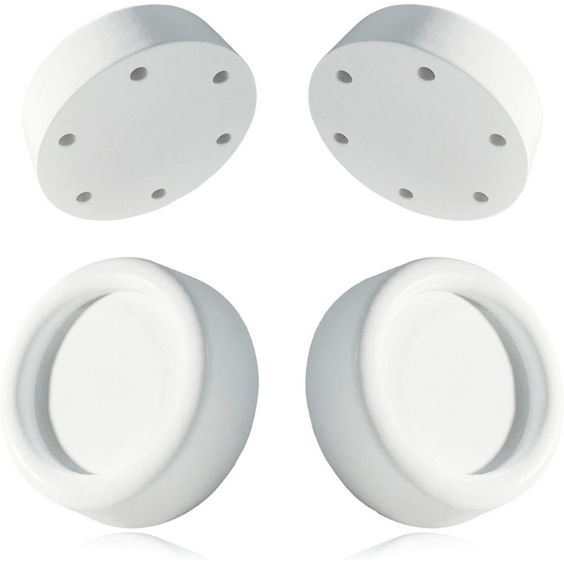 Piedini antivibrazione Lavatrice Lavastoviglie Asciugatrice, Universali ammortizzatori contro le vibrazioni, antiscivolo. Bianco Ghiaccio Piedini antivibrazione Lavatrice Lavastoviglie Asciugatrice, Universali ammortizzatori contro le vibrazioni, antiscivolo. Bianco Ghiaccio