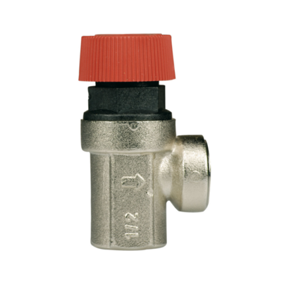 Valvola di sicurezza Caldaia a membrana 1/2x1/2 FF 6 bar, riscaldamento