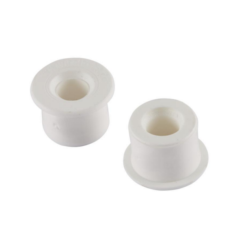 Coppia inserti antislittamento per fissaggio cerniere Copriwater foro da 8 mm.