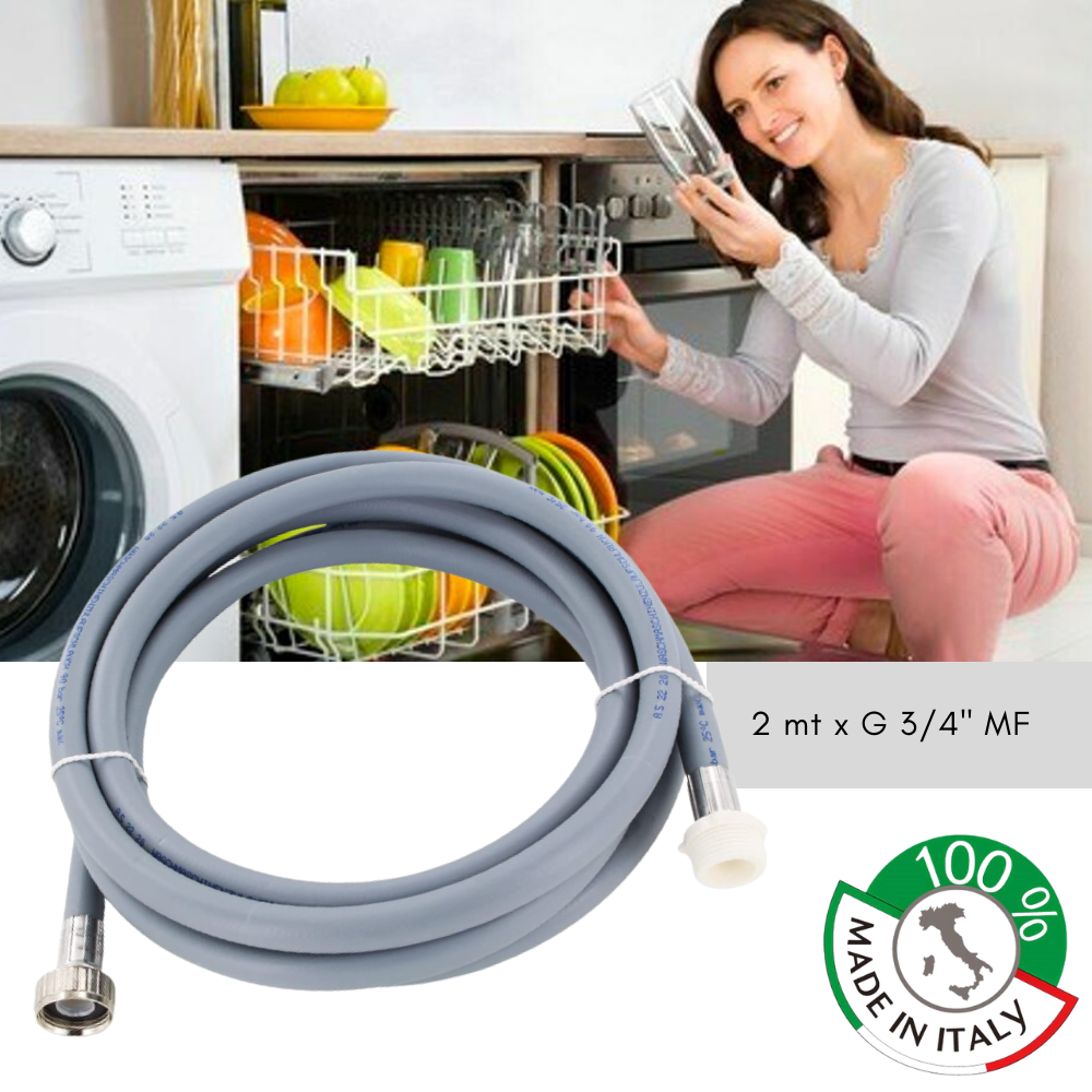 Carico Lavatrice 3 Metri Kit Prolunga Scarico Lavatrice Da 1,5 M Tubo Di Scarico Lavatrice Per Scarico Lavatrice A Muro - Foto 6