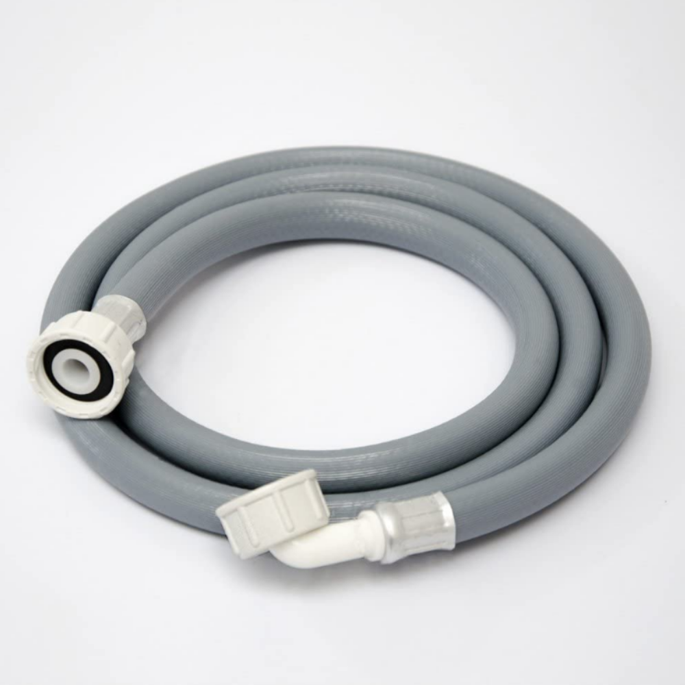 Tubo carico acqua Lavatrice e Lavastoviglie con curva 90°, attacco Universale 3/4 " filetto FF - 250cm