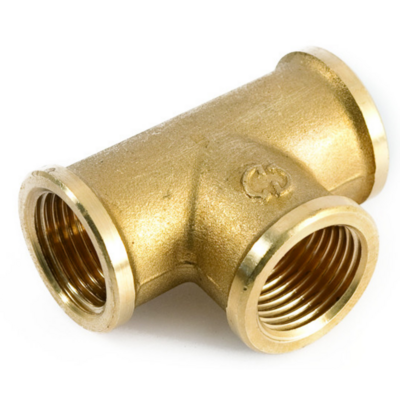 Raccordo a T in ottone 1/2 Filetto Femmina