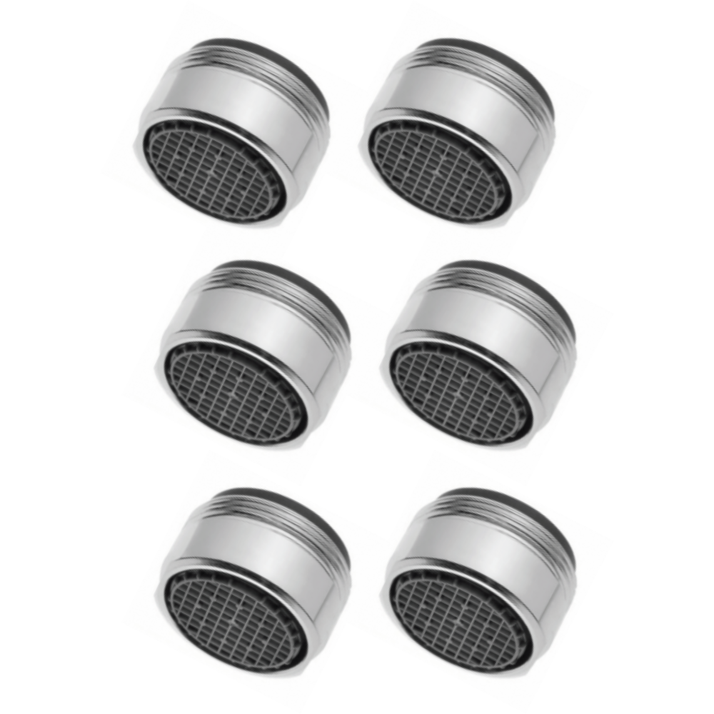 Aeratore Rubinetto Maschio Universale  , Filetto Esterno M24X1 Portata 9 l/min. Conf. 6 pz