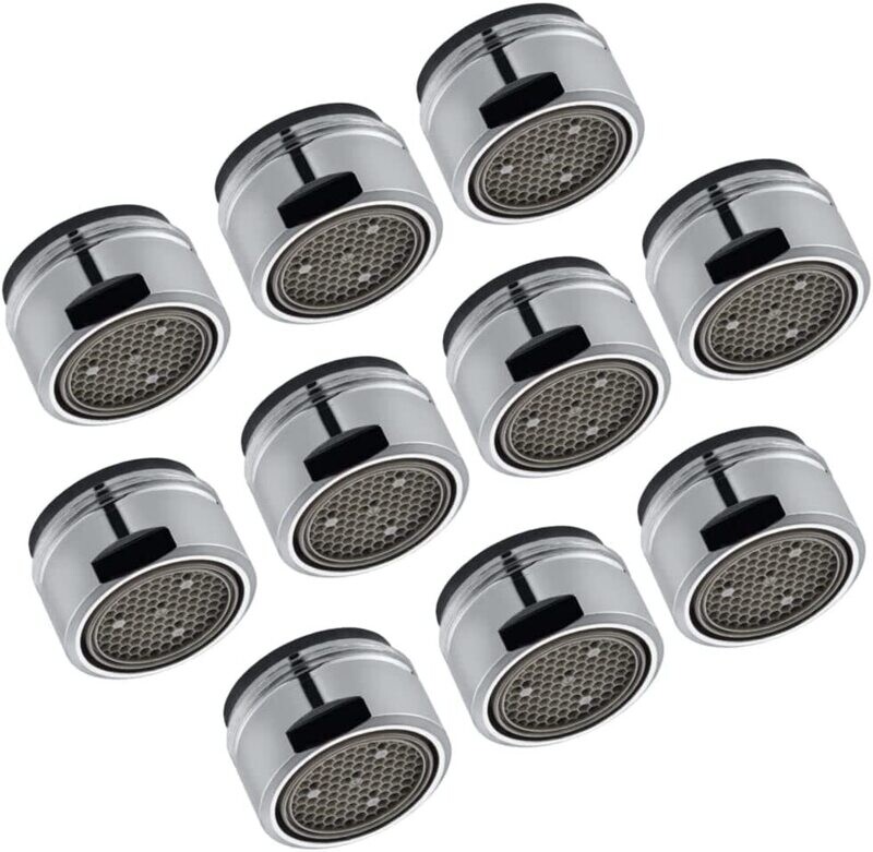 Aeratore Maschio Universale Neoperl Perlator HONEYCOMB per Rubinetto, Filetto Esterno M24X1 Portata A 13 l/min. Conf. 10pz