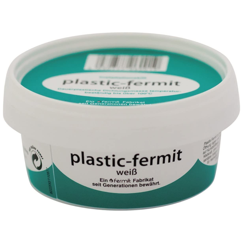 Pasta sigillante idraulica Fermit stucco elastico colore bianco - 250 gr.