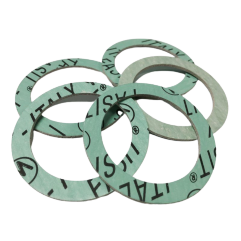 Guarnizioni idrauliche piatte verdi  per sanitaria  3/4 fasit. Confezione 5Pz.