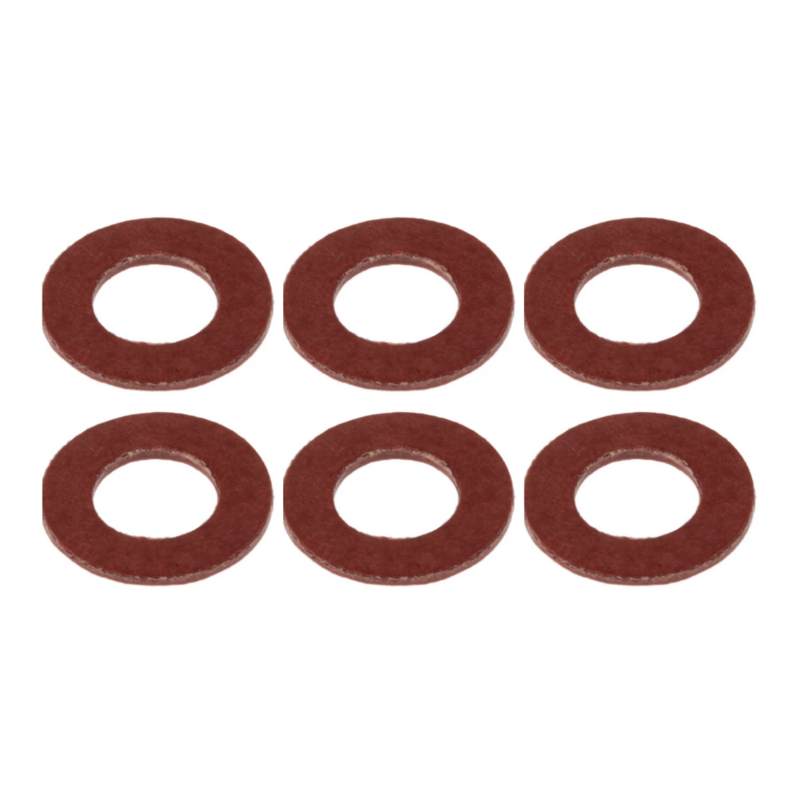 Guarnizioni idrauliche in Fibra vulcanizzata rossa 1/2" x 1,8 mm- 6PZ