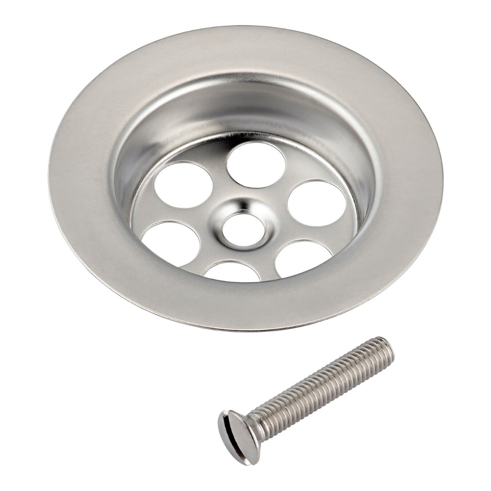Griglia Gattinara per piletta scarico lavabo, lavello  1 1/2"  Ø 70 mm con vite inox M6 - 70mm