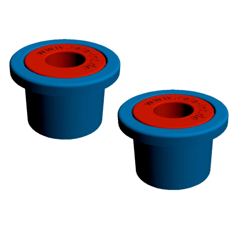 Coppia inserti antislittamento foro 6/8 mm per fissaggio cerniere Copriwater