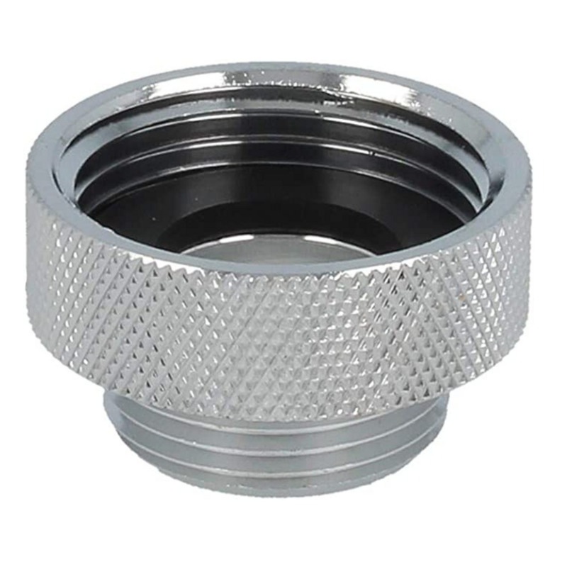 Adattatore raccordo m22x1it x 1/2et in ottone cromato Adattatore raccordo m22x1it x 1/2et in ottone cromato