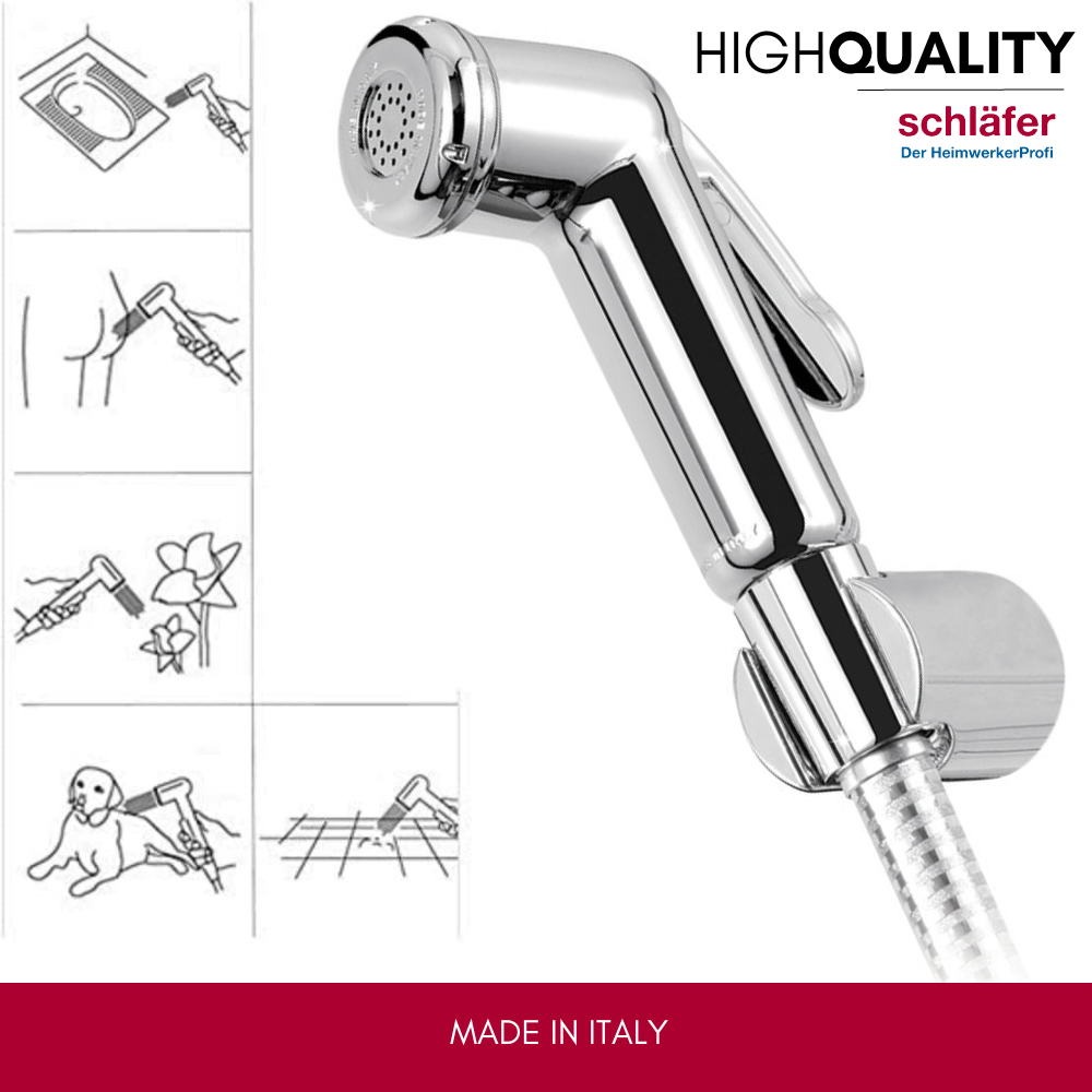 Idroscopino Wc Con Rubinetto Di Arresto