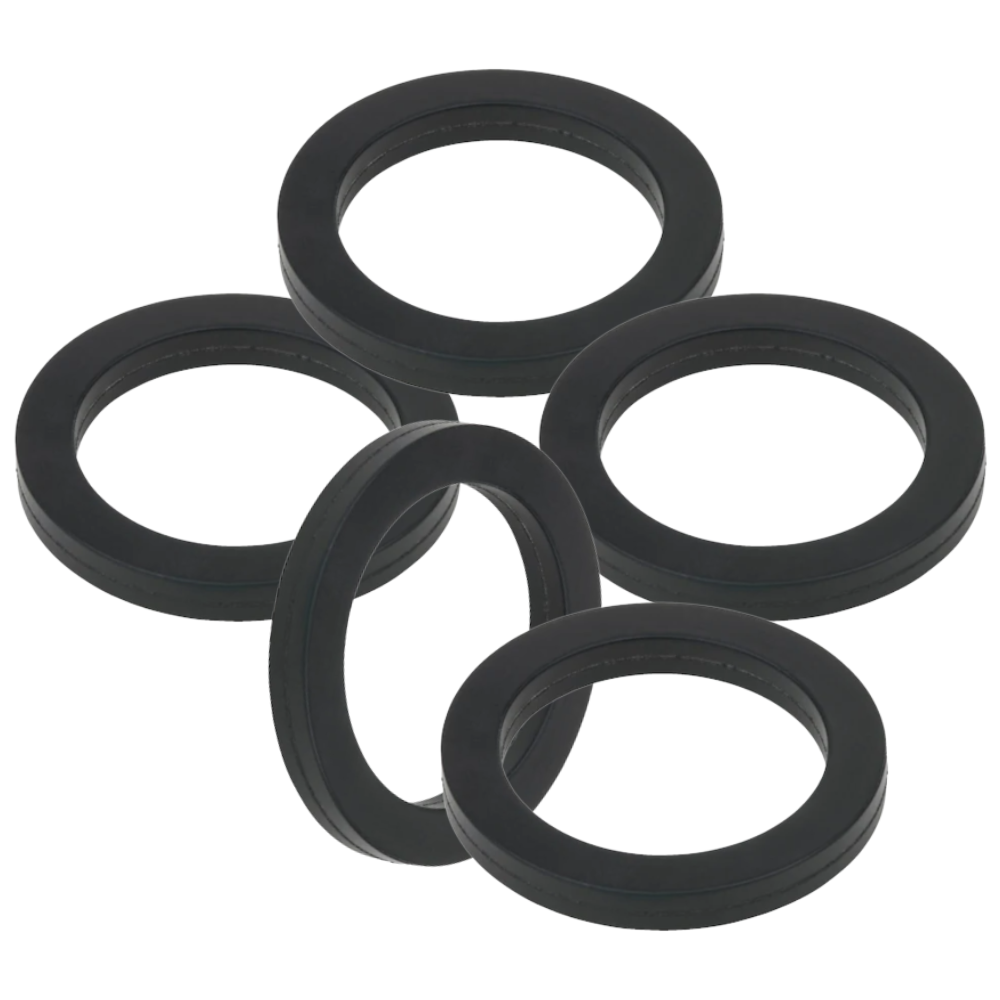 Guarnizione universale M24 in gomma per aeratore rubinetto lavabo e lavello e bidet. Confezione 5 Pz.