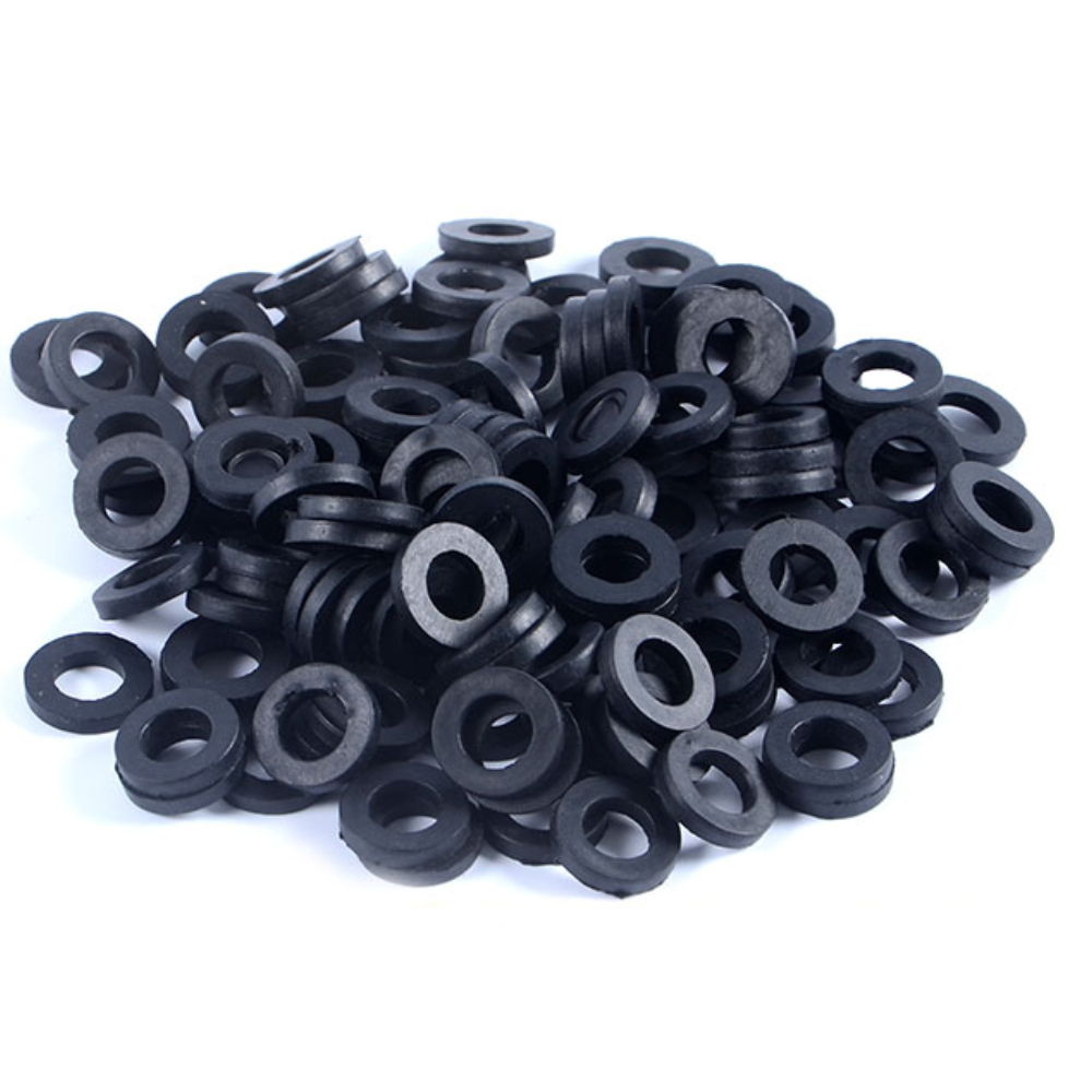Guarnizione universale M24x1 in gomma per aeratore rubinetto lavabo e lavello e bidet. Confezione 50 Pz.