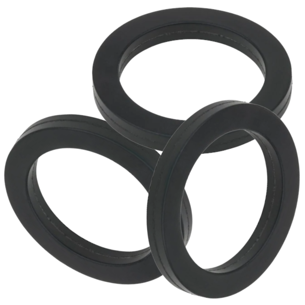 Guarnizione universale M28x1 in gomma per aeratore rubinetto lavabo e lavello e bidet. Confezione 3 Pz.