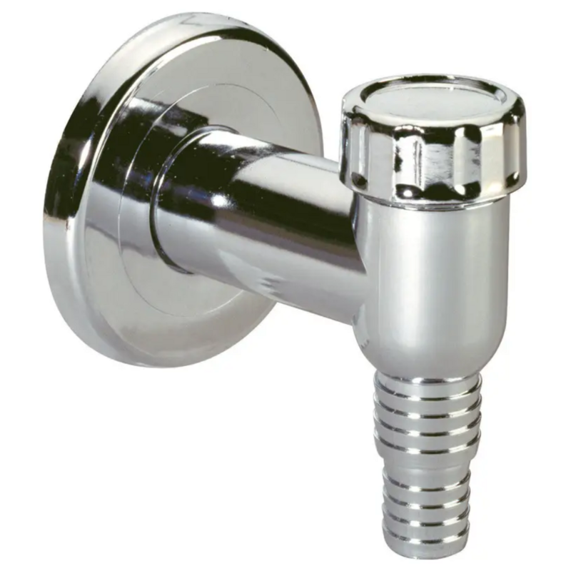 Sifone lavatrice esterno e lavastoviglie in PP a molla con rosone cromato Ø32mm Sifone lavatrice esterno e lavastoviglie in PP a molla con rosone cromato Ø32mm