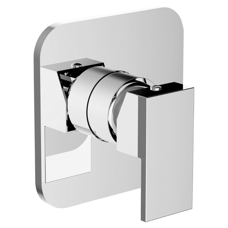 Schläfer 29505014 | Miscelatore monocomando per doccia incasso 1/2"serie Style, Cartuccia Ø35mm Cromo Argento, Made in Italy