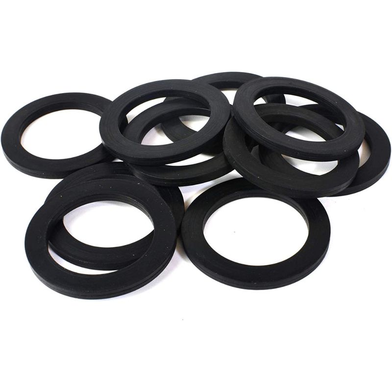 Guarnizione universale 1"x 2 mm in gomma per rubinetti, sifoni e raccordi. Confezione 10 Pz.