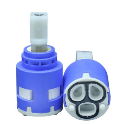 Cartuccia di ricambio per miscelatori  bassa 2 piedini K25-OP  "Kerox"   diametro 25 mm