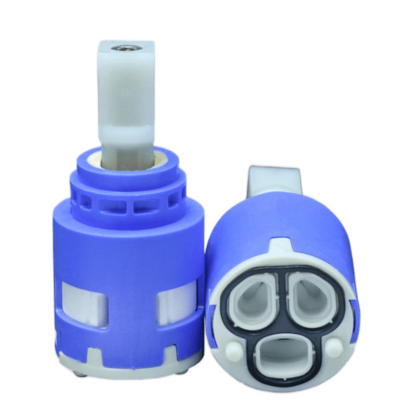 Cartuccia di ricambio per miscelatori  bassa 2 piedini K25-OP  "Kerox"   diametro 25 mm