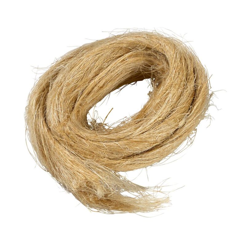 Canapa idraulica pettinata ca. (4gr) per raccordi, idraulici e gas, conf. monodose