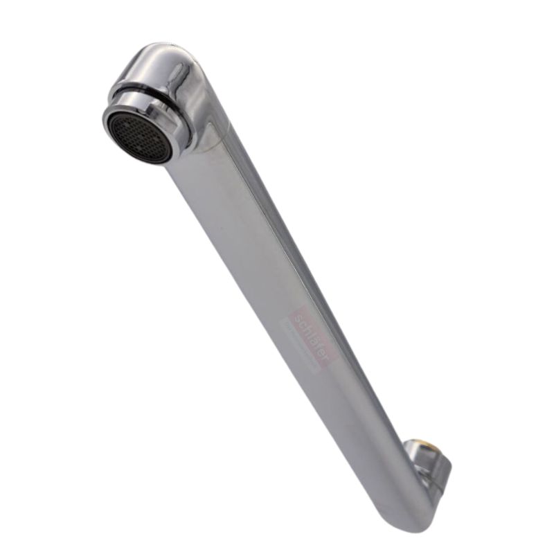 Schläfer 400425 | Canna Cromata 3/4 Schläfer 400425 | Canna Cromata 3/4", 250mm, Ruotabile 360° - Per Miscelatori Cucina/Lavello