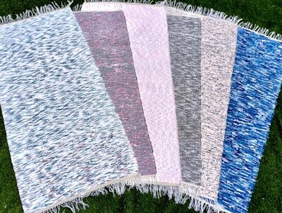 Woven Rug ( Patterned ) / 80*160 cm / سجادة نسيج  ( قماش منقوش )