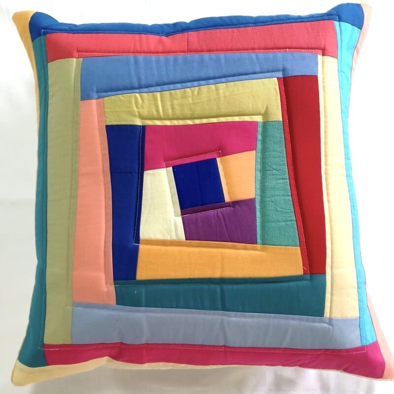 Patchwork Cushion Cover / 45*45 cm / كيس خددية باتشورك