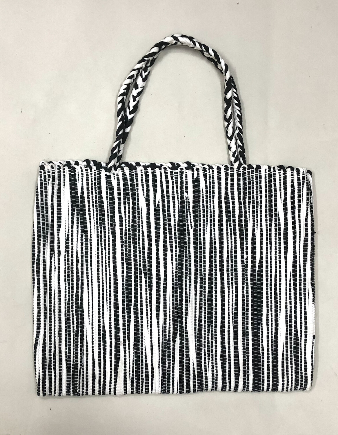 Woven Tote Bag ( 2 Twin Colors ) / 40*45 cm / شنطة نسيج ( قماش 2 لون مزدوج)