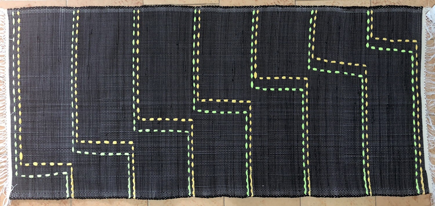 Woven Rug ( Ladder - Om El Donia ) / 80*160 cm / سجادة نسيج ( سلم - ام الدنيا )