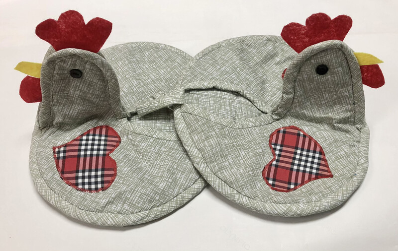 Set of 2 Potholders / 25 cm / طقم ٢ مساكة مطبخ