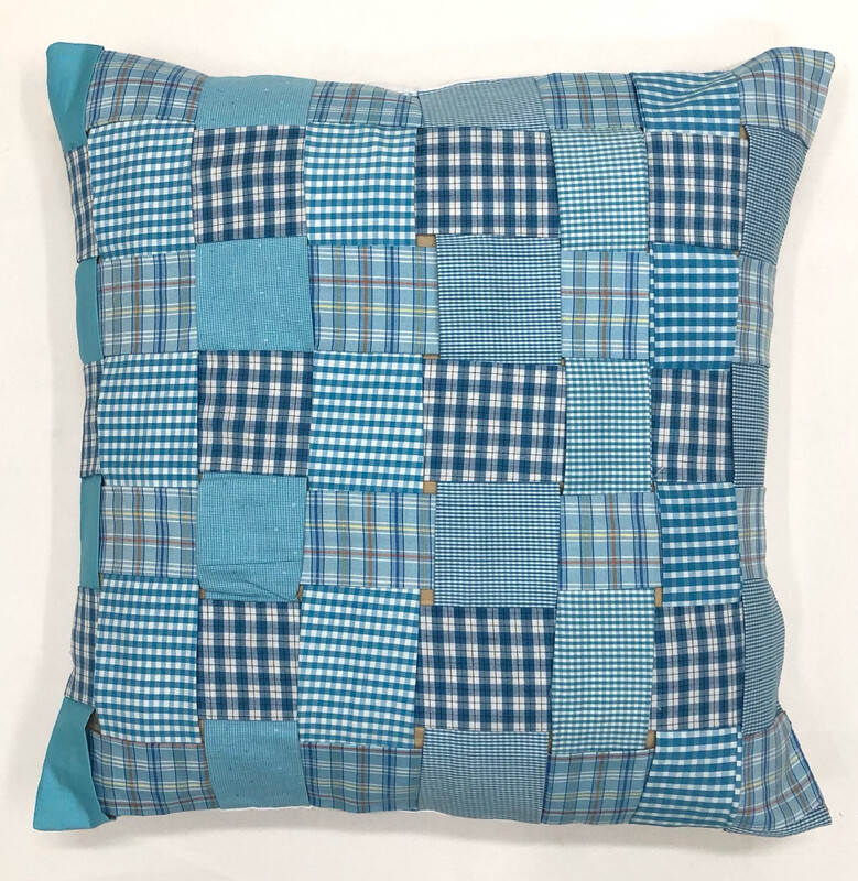 Patchwork Cushion Covers ( Braided strips)/ 45*45 cm / 

كيس خددية باتشورك ( شرائط مجدولة ) 