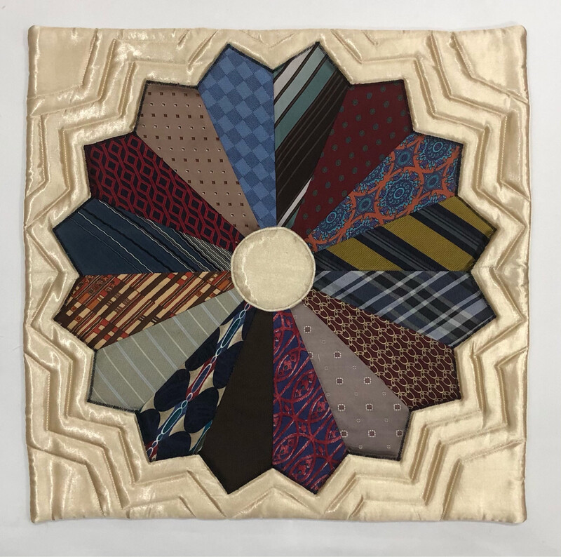 Ties Cushion Cover / 45*45 cm / ‎كيس خددية من الكرافتات
