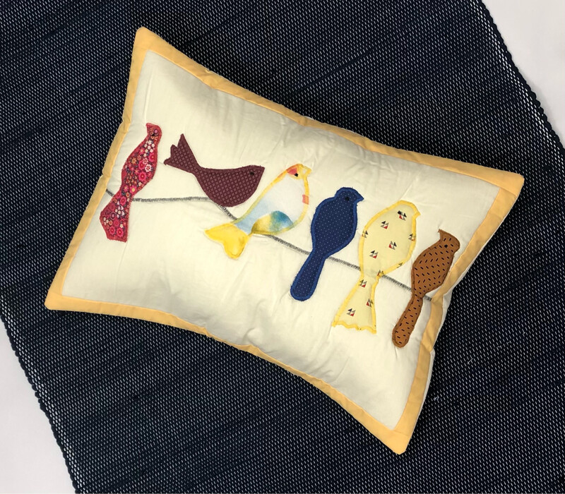 Applique Cushion Cover / 40*55 cm / كيس خددية أبليك  