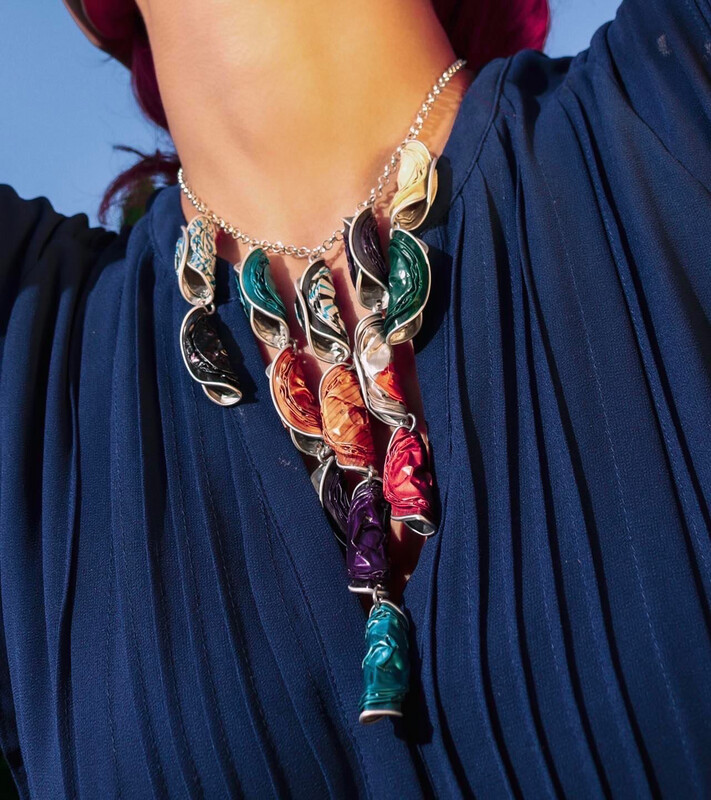 Long Nespresso Necklace / عقد نسبرسو طويل