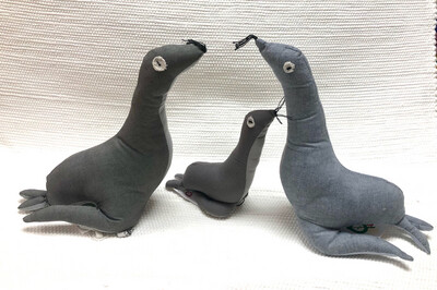 Seal Stuffed Toy / 18-28 cm / لعبة كلب البحر